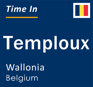 Current local time in Temploux, Wallonia, Belgium