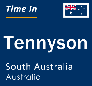 Current local time in Tennyson, South Australia, Australia