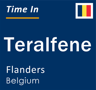 Current local time in Teralfene, Flanders, Belgium