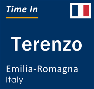 Current local time in Terenzo, Emilia-Romagna, Italy