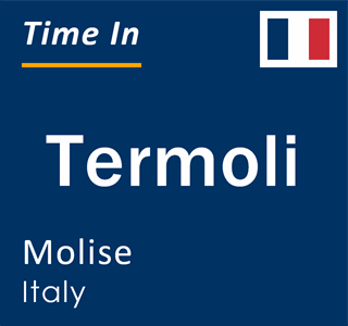 Current local time in Termoli, Molise, Italy