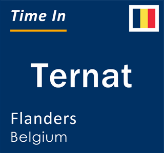 Current local time in Ternat, Flanders, Belgium