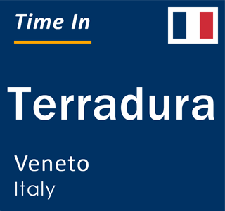 Current local time in Terradura, Veneto, Italy