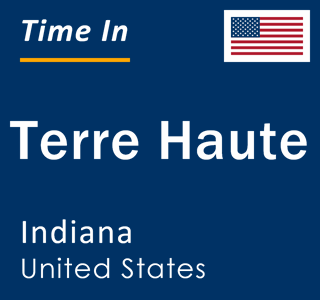 Current local time in Terre Haute, Indiana, United States