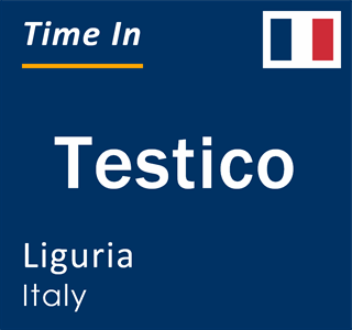 Current local time in Testico, Liguria, Italy