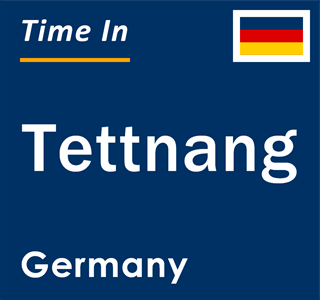 Current local time in Tettnang, Germany