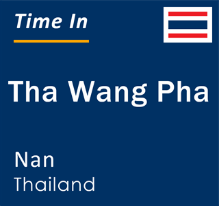 Current local time in Tha Wang Pha, Nan, Thailand