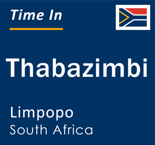 Current local time in Thabazimbi, Limpopo, South Africa