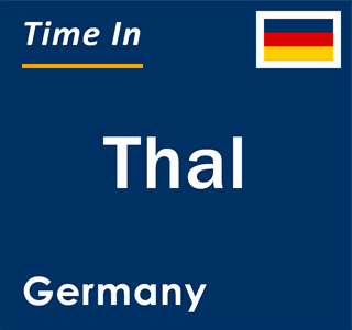 Current local time in Thal, Germany