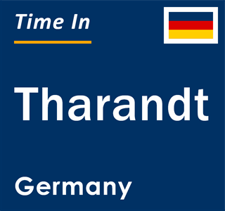 Current local time in Tharandt, Germany