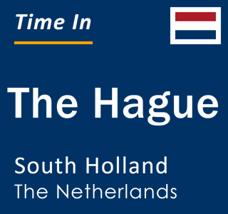 Current local time in The Hague, South Holland, The Netherlands