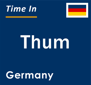 Current local time in Thum, Germany