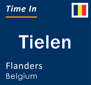 Current local time in Tielen, Flanders, Belgium