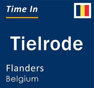 Current local time in Tielrode, Flanders, Belgium