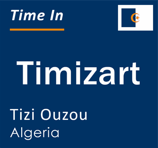 Current local time in Timizart, Tizi Ouzou, Algeria