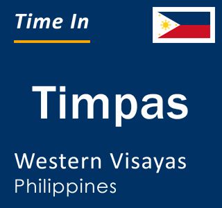 Current local time in Timpas, Western Visayas, Philippines