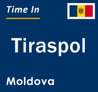 Current local time in Tiraspol, Moldova