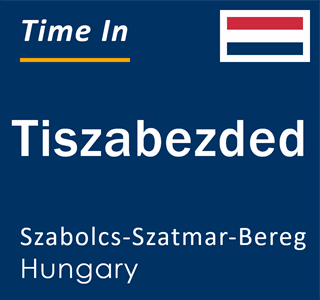 Current local time in Tiszabezded, Szabolcs-Szatmar-Bereg, Hungary