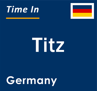 Current local time in Titz, Germany