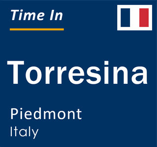 Current local time in Torresina, Piedmont, Italy