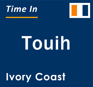 Current local time in Touih, Ivory Coast