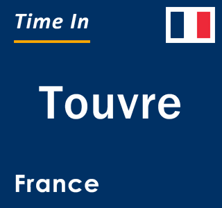 Current local time in Touvre, France