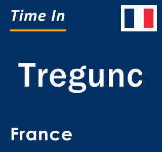 Current local time in Tregunc, France