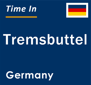 Current local time in Tremsbuttel, Germany