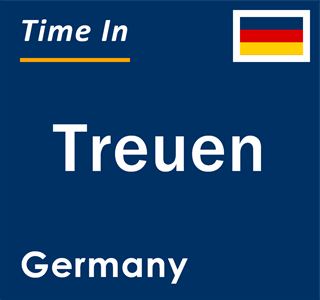 Current local time in Treuen, Germany