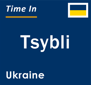 Current local time in Tsybli, Ukraine