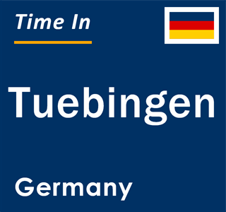 Current local time in Tuebingen, Germany