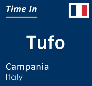 Current local time in Tufo, Campania, Italy