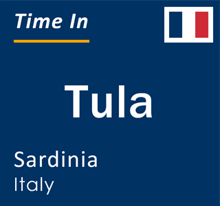 Current local time in Tula, Sardinia, Italy