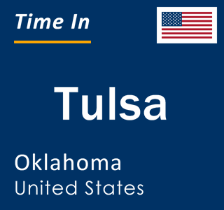 Current local time in Tulsa, Oklahoma, United States