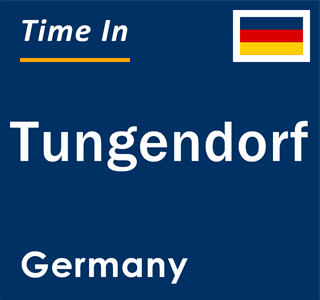 Current local time in Tungendorf, Germany