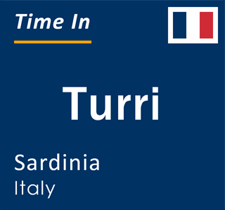 Current local time in Turri, Sardinia, Italy