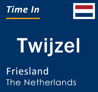 Current local time in Twijzel, Friesland, The Netherlands