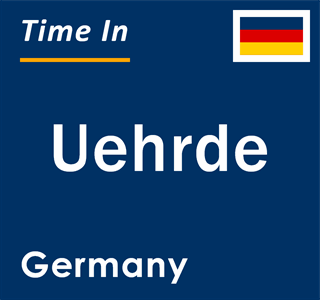 Current local time in Uehrde, Germany