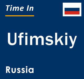 Current local time in Ufimskiy, Russia