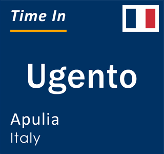 Current local time in Ugento, Apulia, Italy