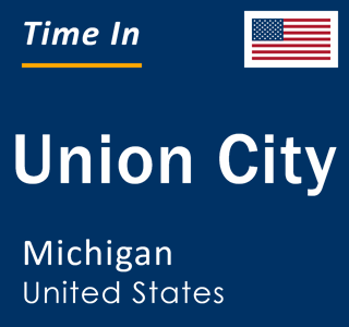 Current local time in Union City, Michigan, United States