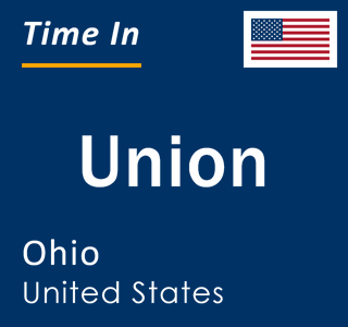 Current local time in Union, Ohio, United States