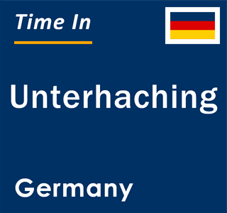 Current local time in Unterhaching, Germany