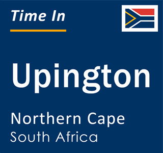 Current local time in Upington, Northern Cape, South Africa