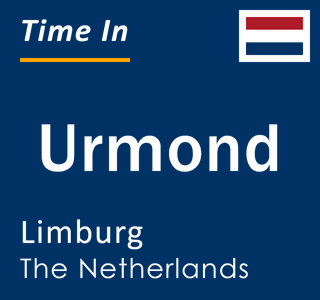 Current local time in Urmond, Limburg, The Netherlands