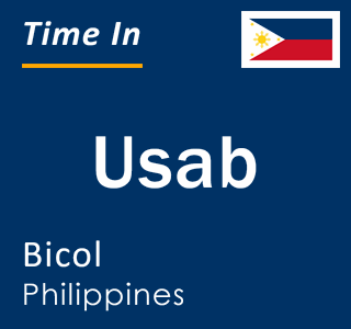 Current local time in Usab, Bicol, Philippines