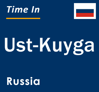 Current local time in Ust-Kuyga, Russia