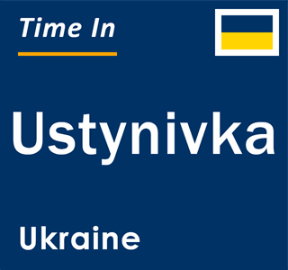 Current local time in Ustynivka, Ukraine