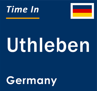 Current local time in Uthleben, Germany