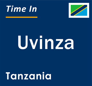 Current local time in Uvinza, Tanzania